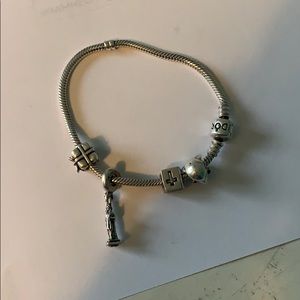 Kids pandora charm bracelet